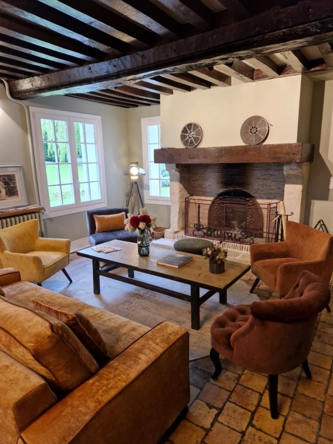 Au Moulin Saint Nicol - Honfleur Hotell Exteriör bild